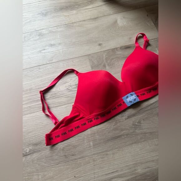 PINK Victoria’s Secret Lightly Lined Wireless Bra Size 34D - Picture 4 of 8